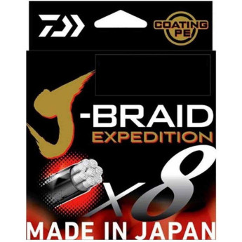 Леска DAIWA J-BRAID EXPEDITION×8E 0.18mm-150m DARK GREEN